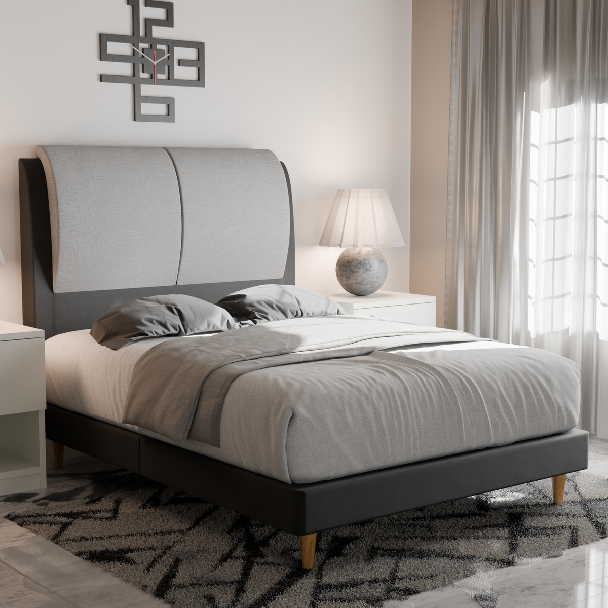 Xanie Fabric Bed Frame