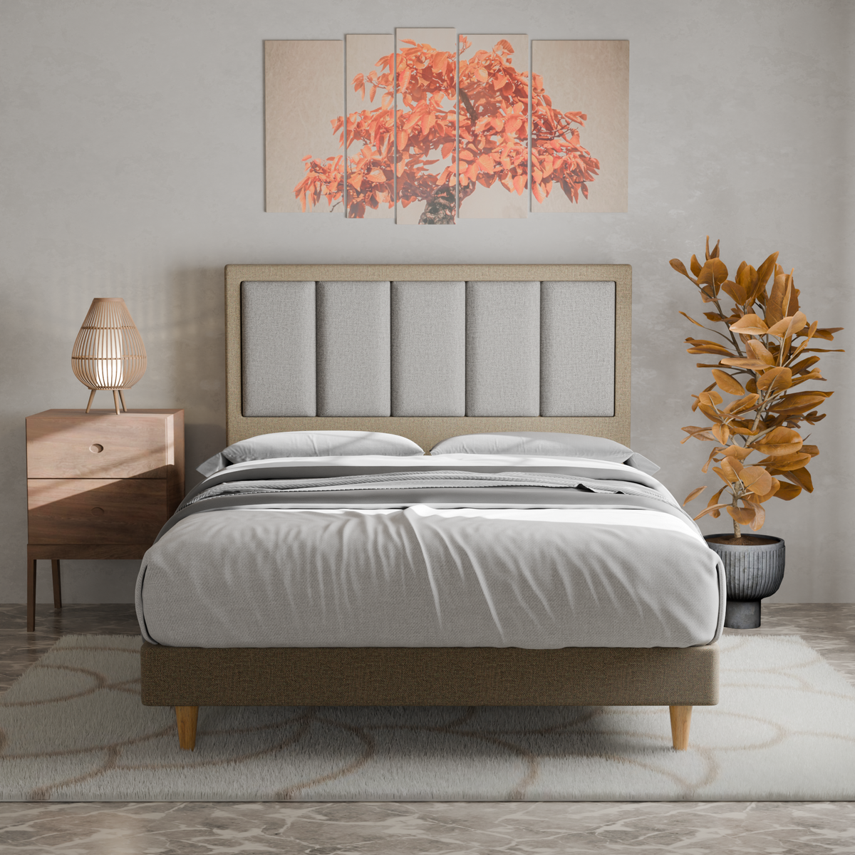 Torian Fabric Bed Frame