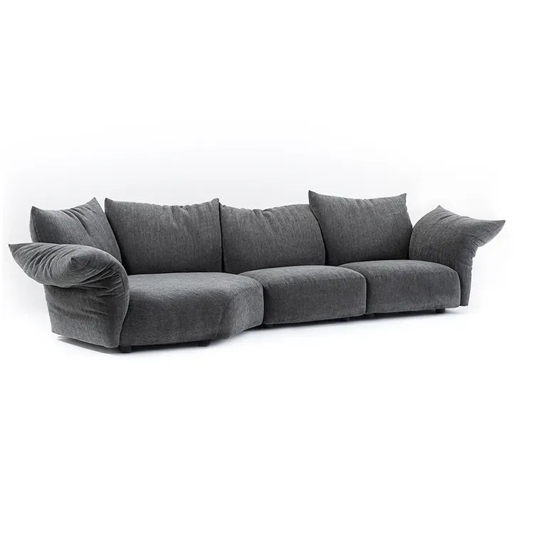 Eraldo Velvet Sectional Sofa