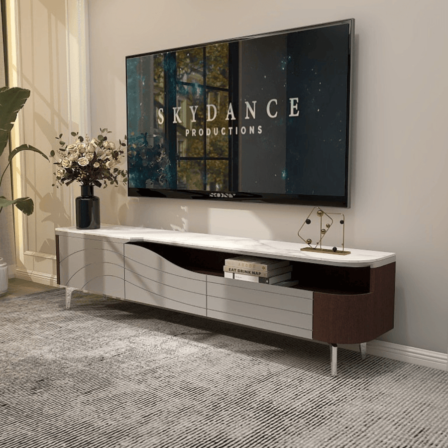 Kash Sintered Stone Tv Console