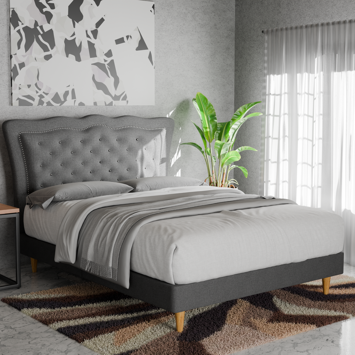 Cresson Fabric Bed Frame