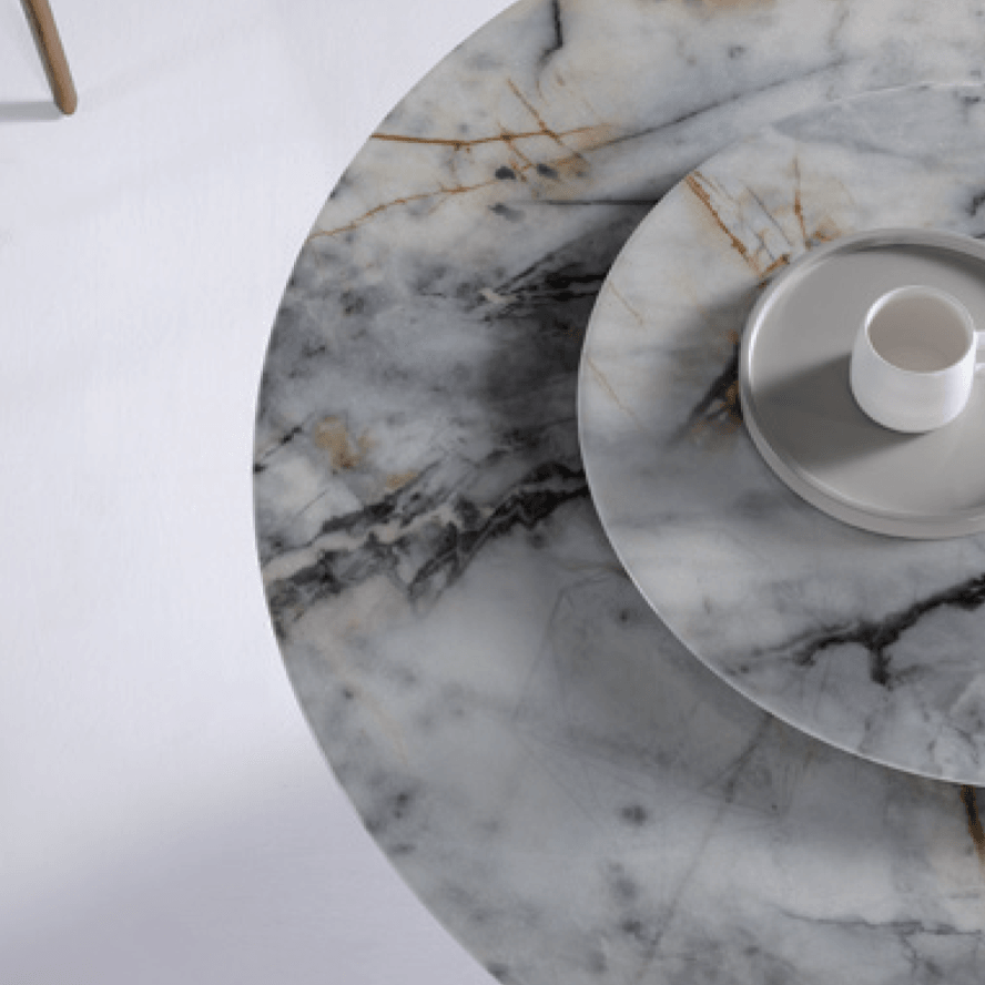 Arian Sintered Stone Round Dining Table