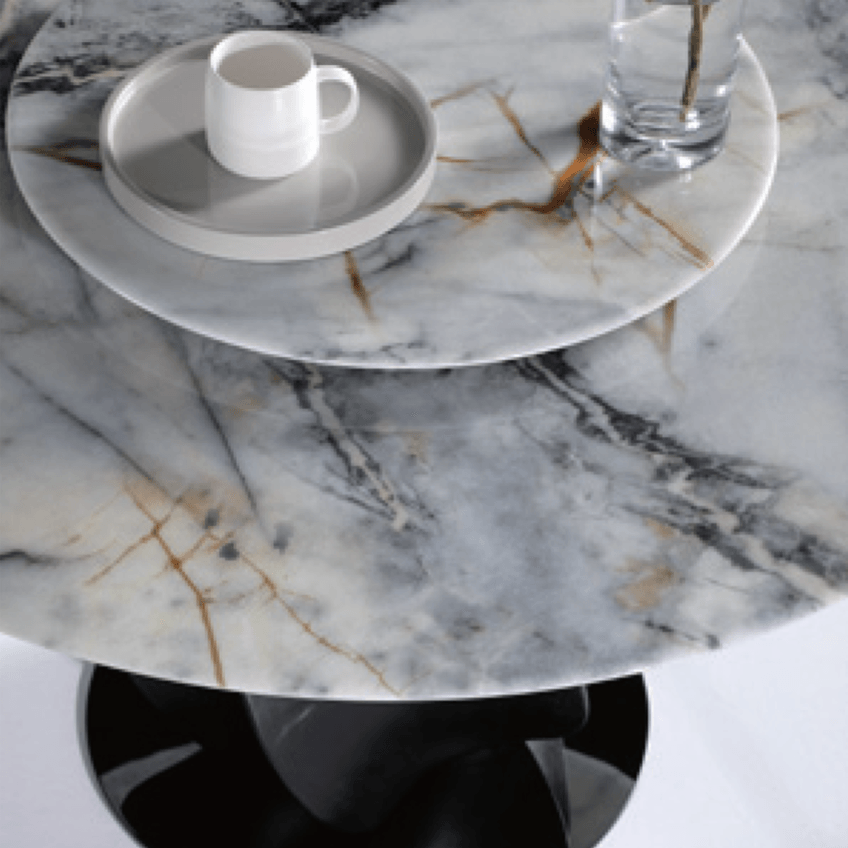 Gintel Sintered Stone Round Dining Table