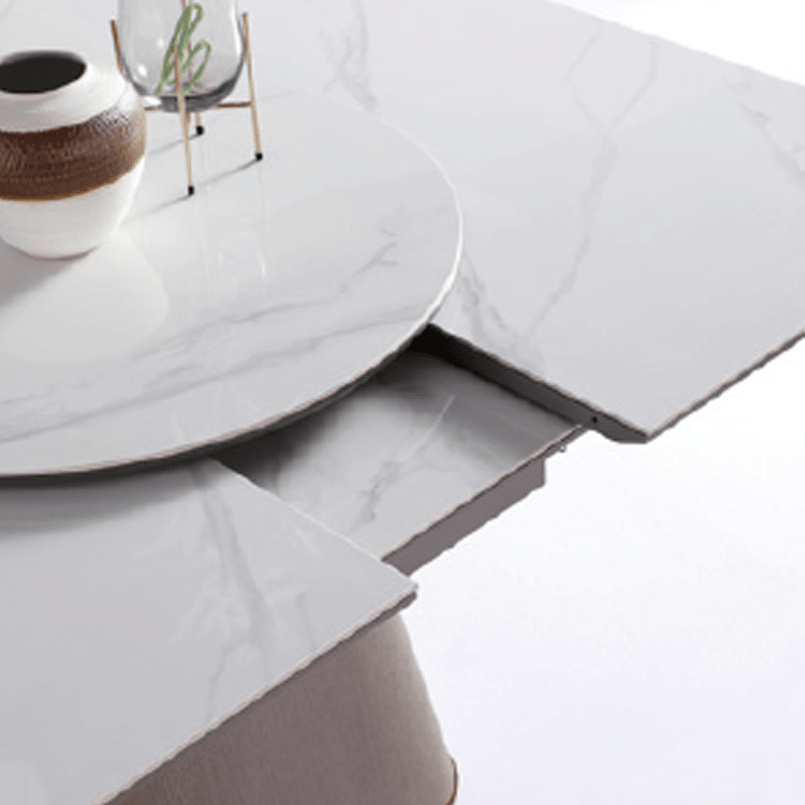 Megrez Sintered Stone Extendable Dining Table