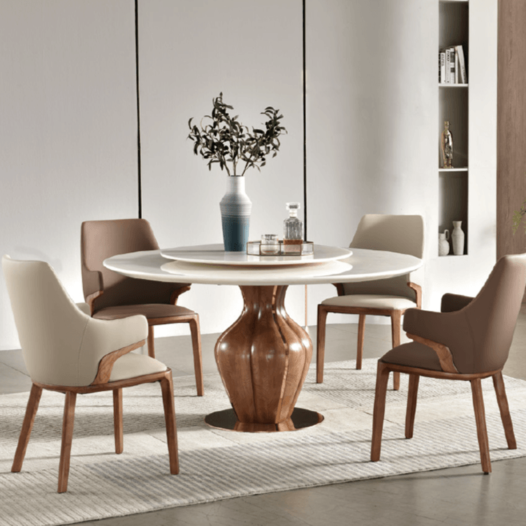 Brandon Sintered Stone Round Dining Table