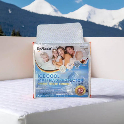 Dr. Maxis Ice Cool Waterproof Mattress Protector (Fitted)