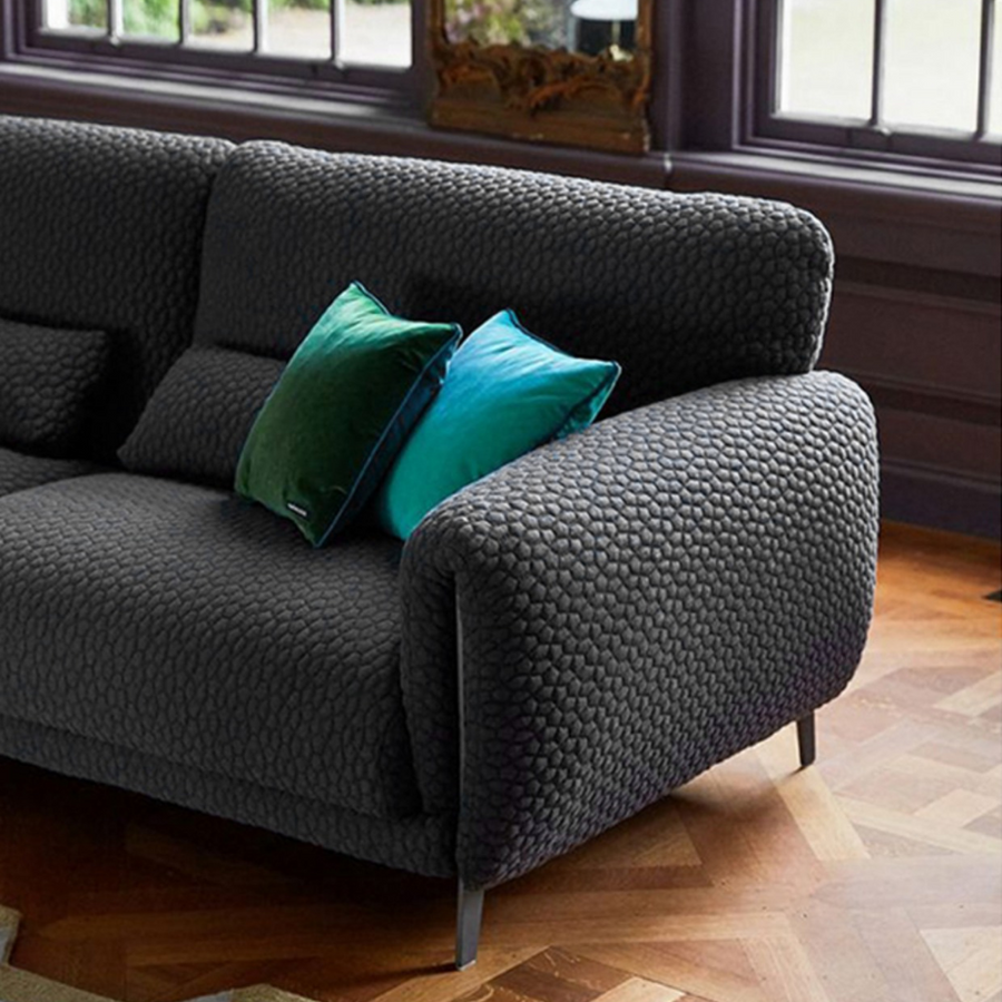 Danila Grey Fabric Sofa