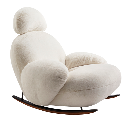 Alfio Fabric Rocking Chair