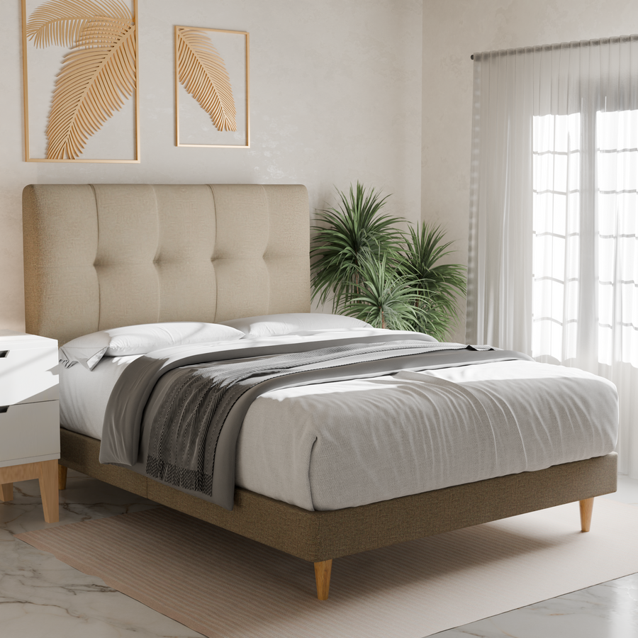 Zerith Fabric Bed Frame