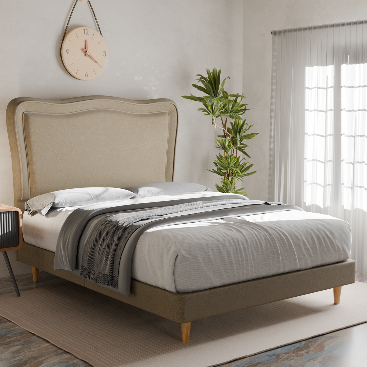 Freyla Fabric Bed Frame