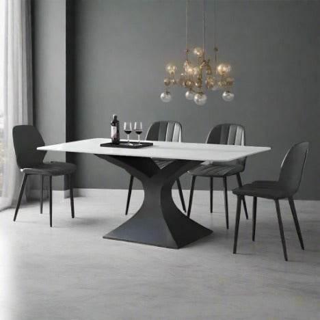 Delisa Sintered Stone Dining Table - Maxi Home Furnishing