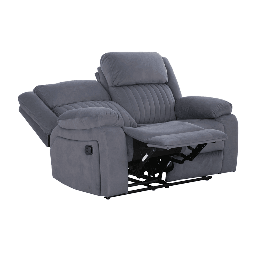 Delfina Grey Fabric Recliner Sofa Singapore