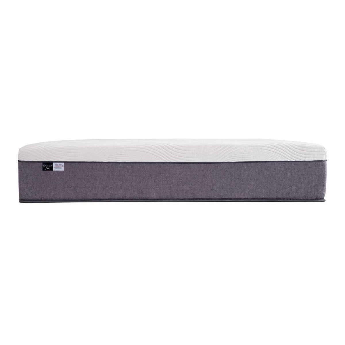 Devonne Grey Fabric Storage Bed (Water Repellent) + Somnuz™ Luxe Hybrid Cooling Mattress Singapore