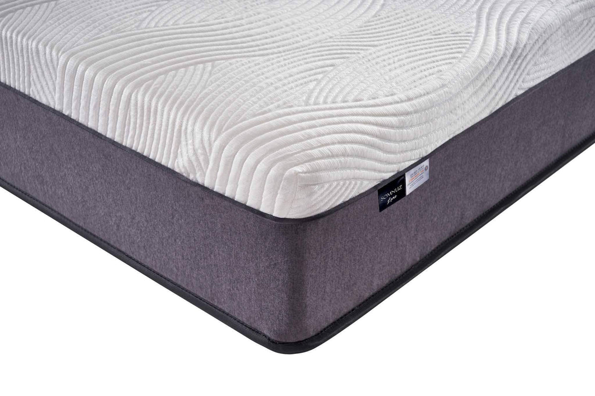 Devonne Grey Fabric Storage Bed (Water Repellent) + Somnuz™ Luxe Hybrid Cooling Mattress Singapore