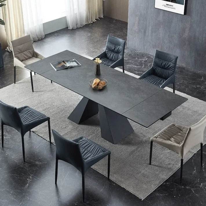 Hadar Sintered Stone Extendable Dining Table Singapore