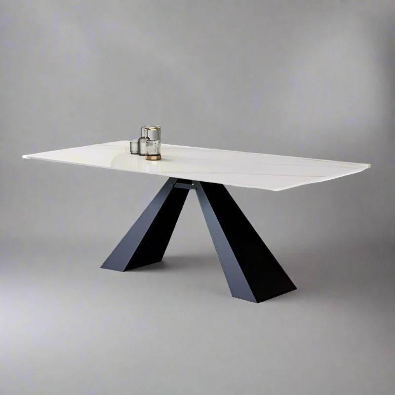 Biviano Sintered Stone Dining Table - Maxi Home Furnishing