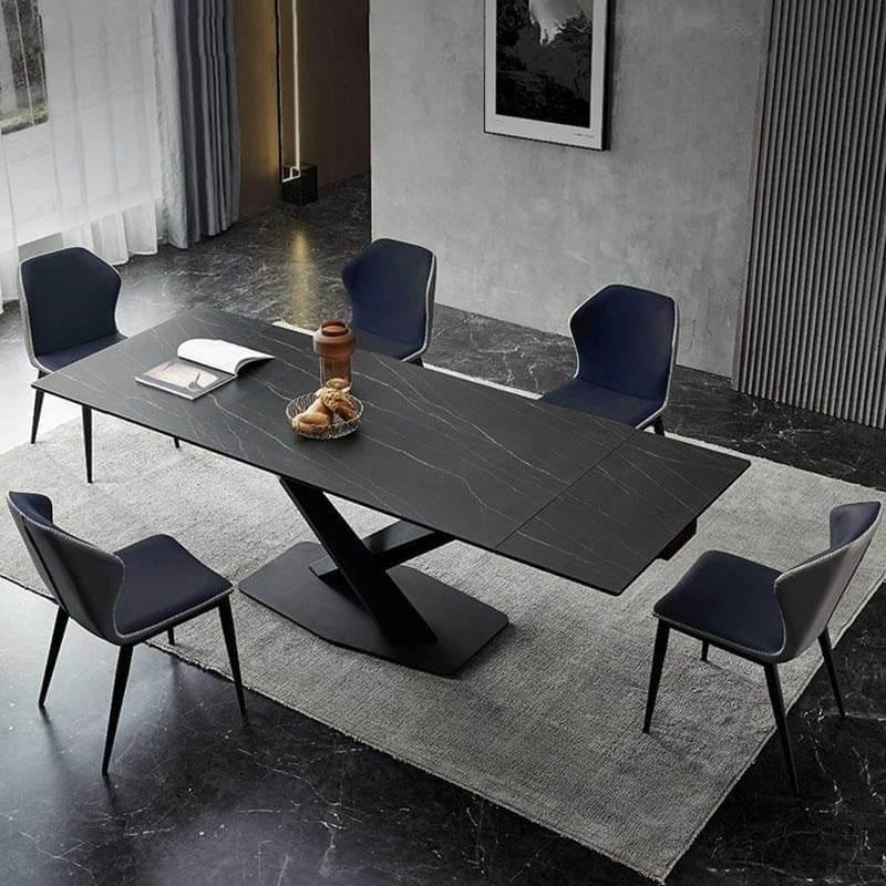 Giuliano Sintered Stone Extendable Dining Table - Maxi Home Furnishing